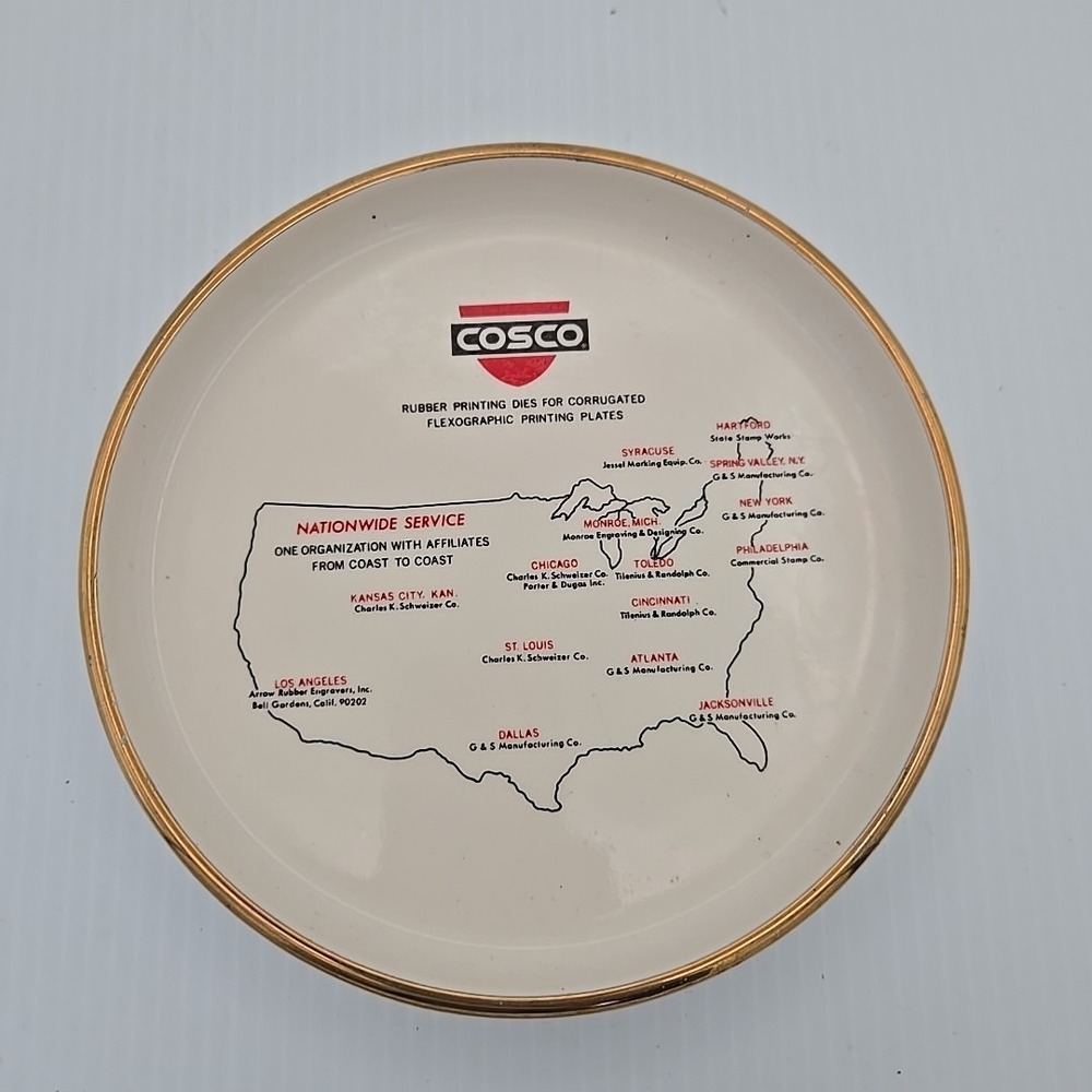 Cosco Rubber Printing advertising change tray